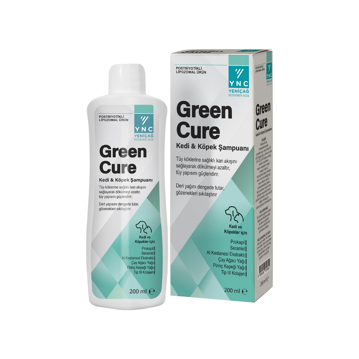 Green Cure Cat and Dog Shampoo