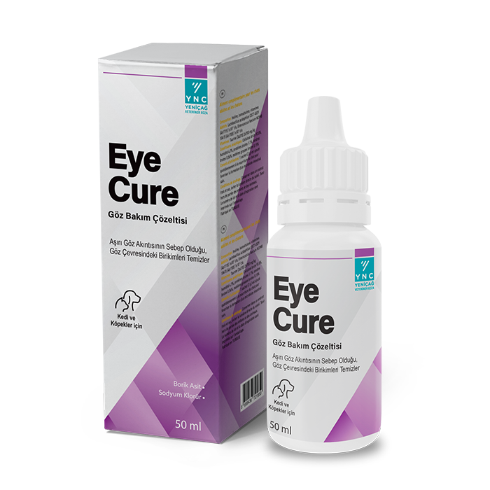 Eye Cure | Tear Stain Remover & Eye Care Solution for Cats & Dogs