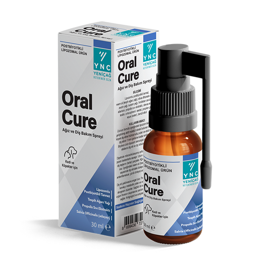 Oral Cure | Liposomal Oral Spray for Cats & Dogs | Postbiotic Dental & Gum Support | 30 ml