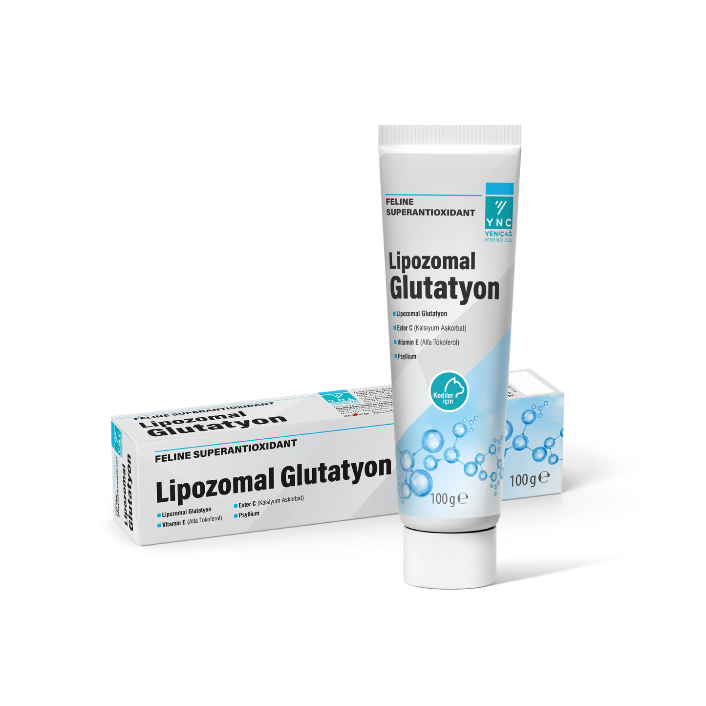 Liposomal Glutathione Feline | Superantioxidant Paste for Cats | Cellular Support | 100 ml