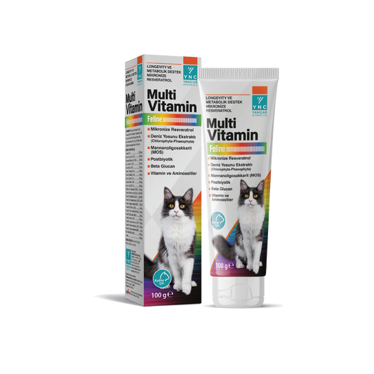 YNC Multi Vitamin Feline | Daily Vitality Paste for Cats | Immune & Cellular Support | 100g