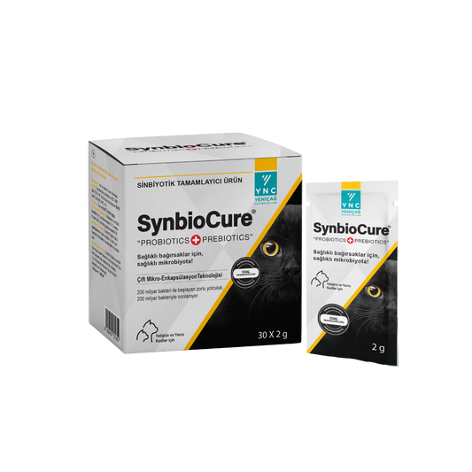 SynbioCure Feline Probiotics + Prebiotics 30x2g