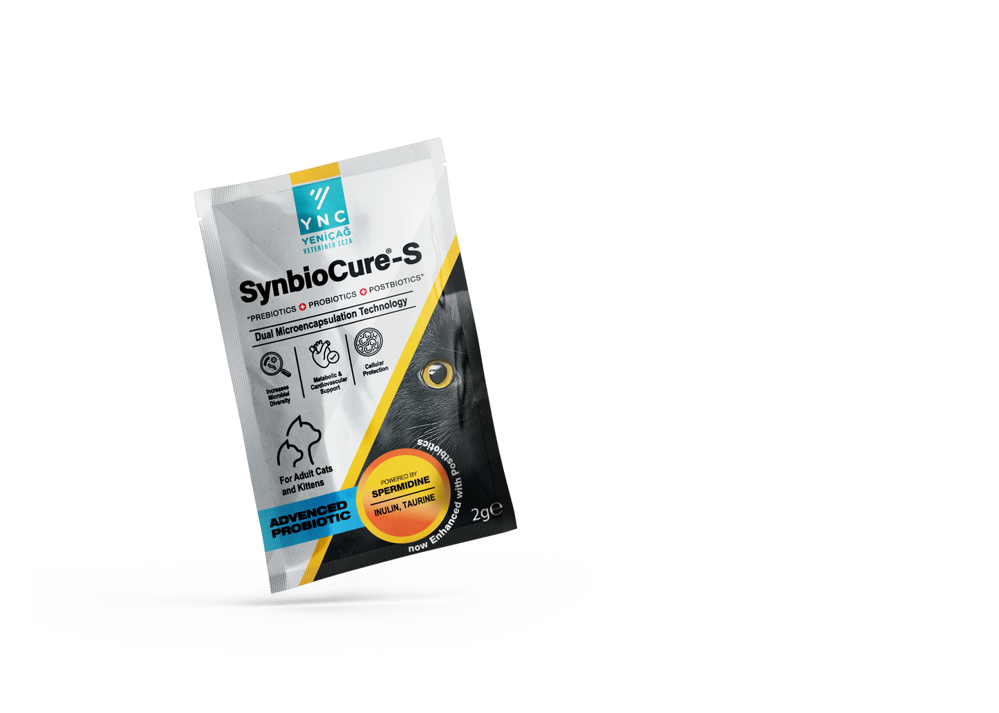 SynbioCure Feline Probiotics + Prebiotics 30x2g